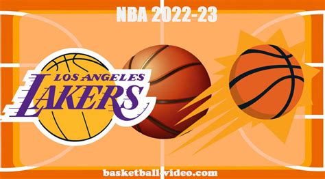Los Angeles Lakers vs Phoenix Suns Dec 19, 2022 Game .